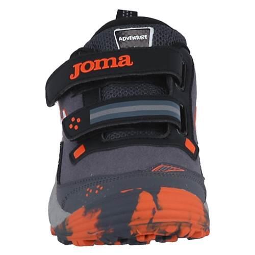 SAPATOS TRAIL CRIANÇA JOMA ADVENTURE JR 2422. Preto-vermelho 4/5