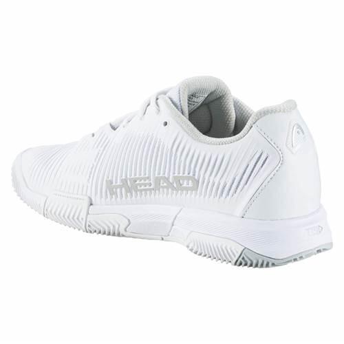 Head Revolt Pro 4.0 Clay White Women's 274152 Whgr 4/5