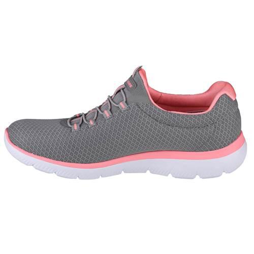 SKECHERS Women SUMMITS Sneakers Grijs / Pink 2/5