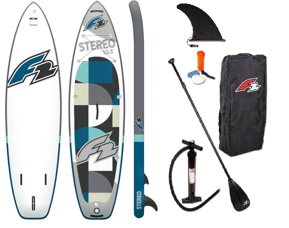 F2 Paddleboard Stereo 10'6''x32,5''x6'' GREY