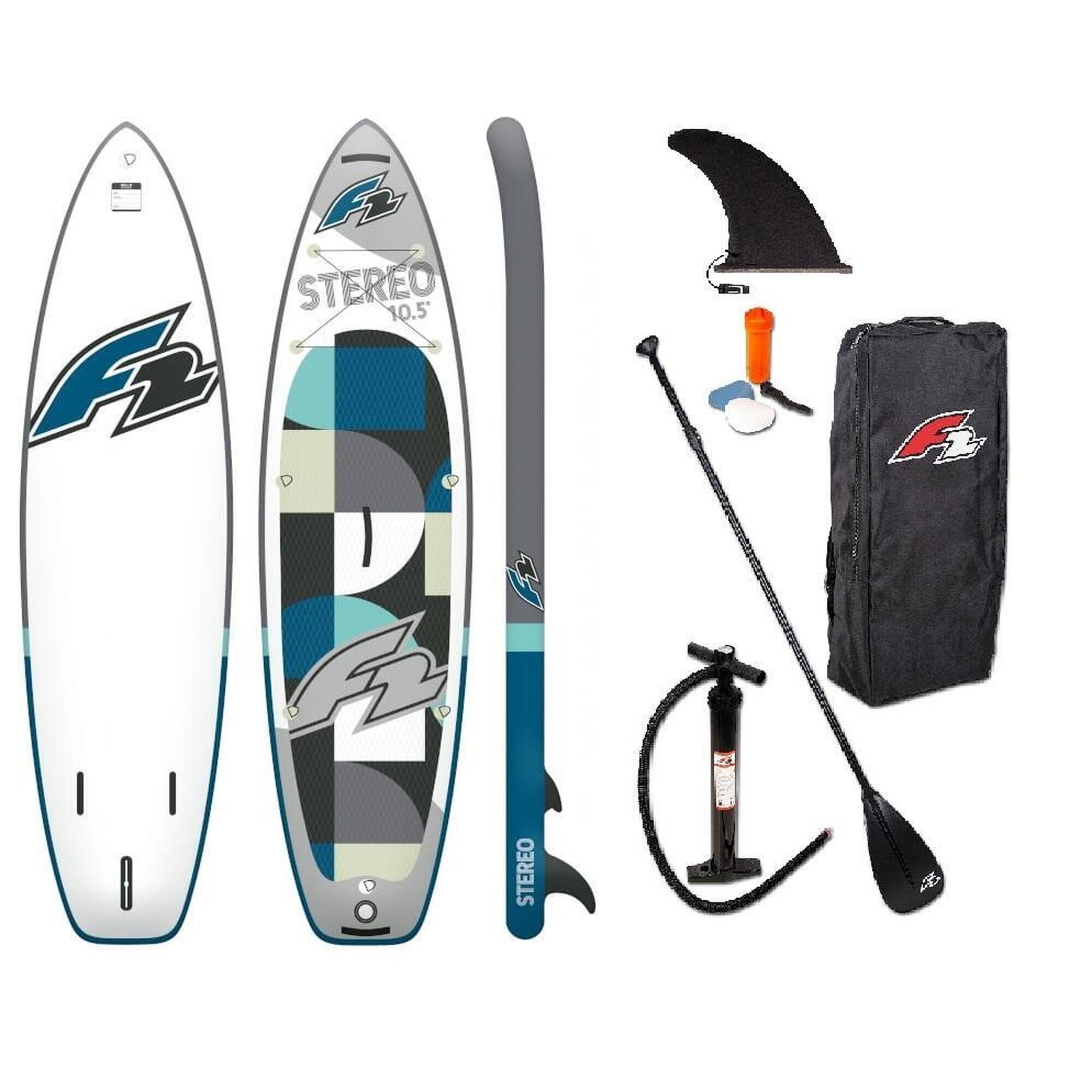 F2 Paddleboard F2 Stereo 10'6''x32,5''x6'' GREY