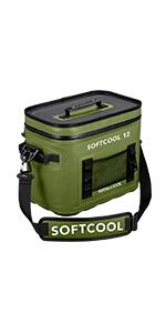 TOTALCOOL Softcool 12 Koeltas – Camouflage Groen