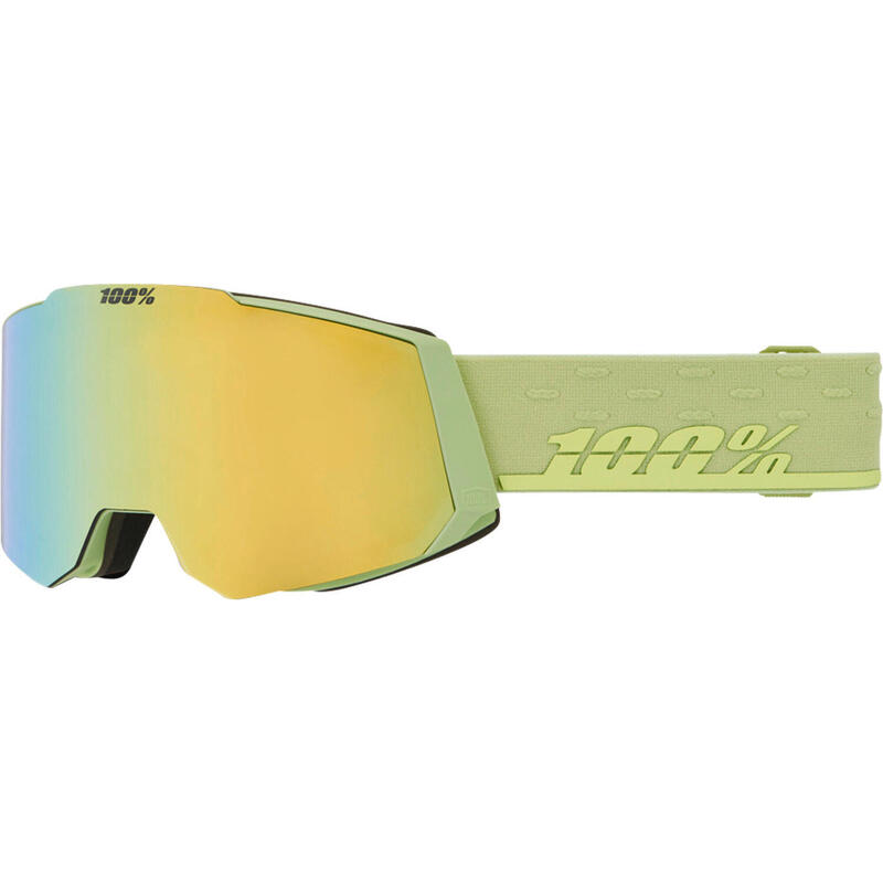 SNOWCRAFT HiPER Goggle Aura - Mirror Yellow Gold Lens