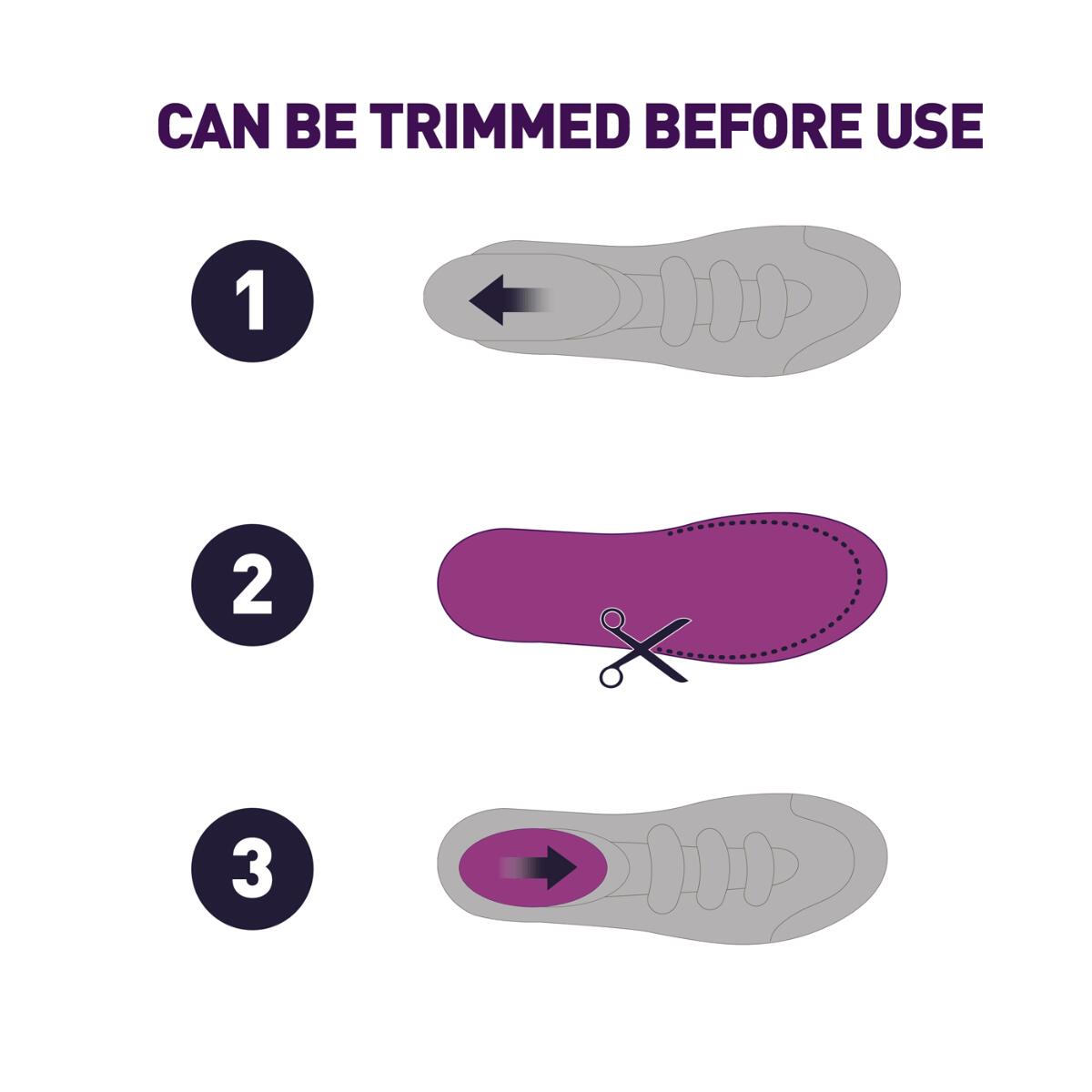Sorbothane Cush N Step Protection Insoles 4/5