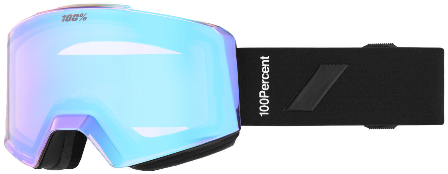 NORG HiPER Goggle Black/Red - Mirror Red Lens 2/4