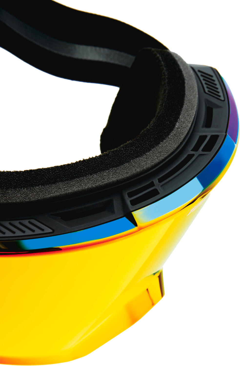 NORG HiPER Goggle Black/Red - Mirror Red Lens 4/4