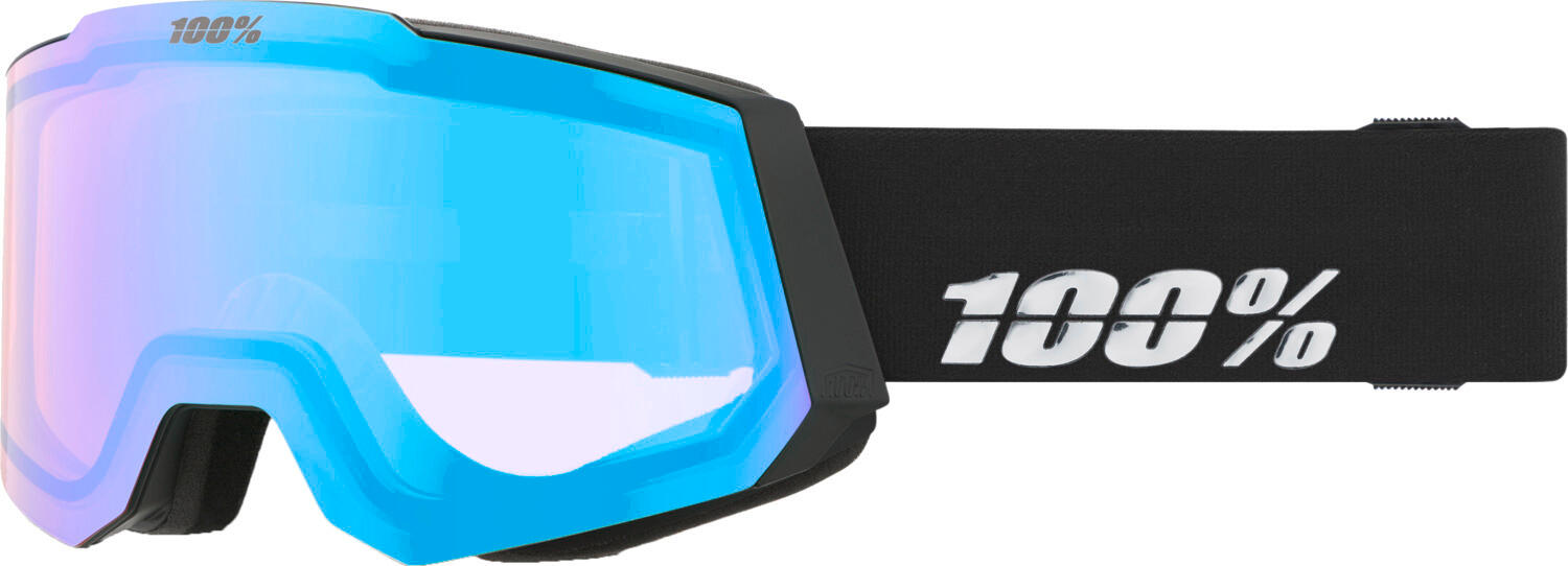 Snowcraft Hiper Goggle Black/Silver - Mirror Silver Lens 2/4