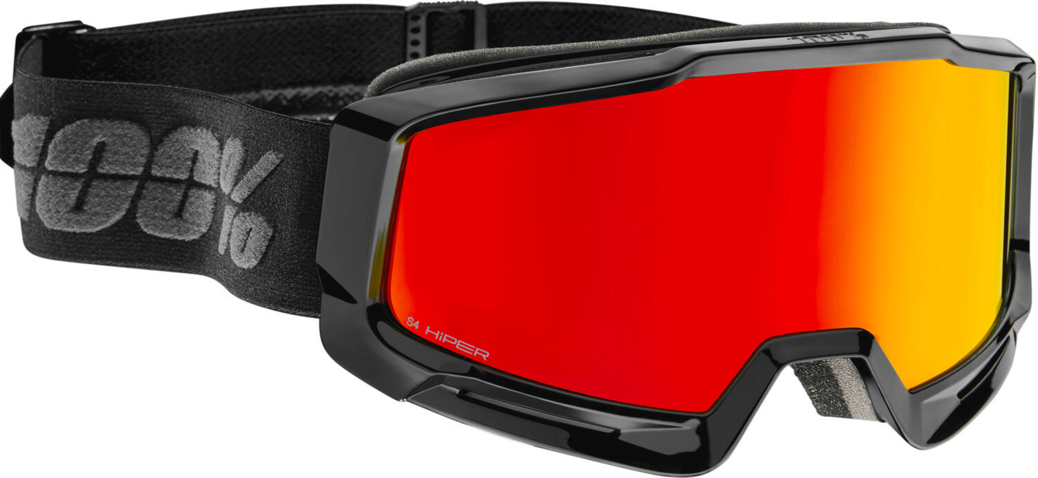 Goggles Okan Hiper Black-Red-Mirror Red 2/7