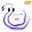 Poi soft foulards (bolas)-Play juggling- violet