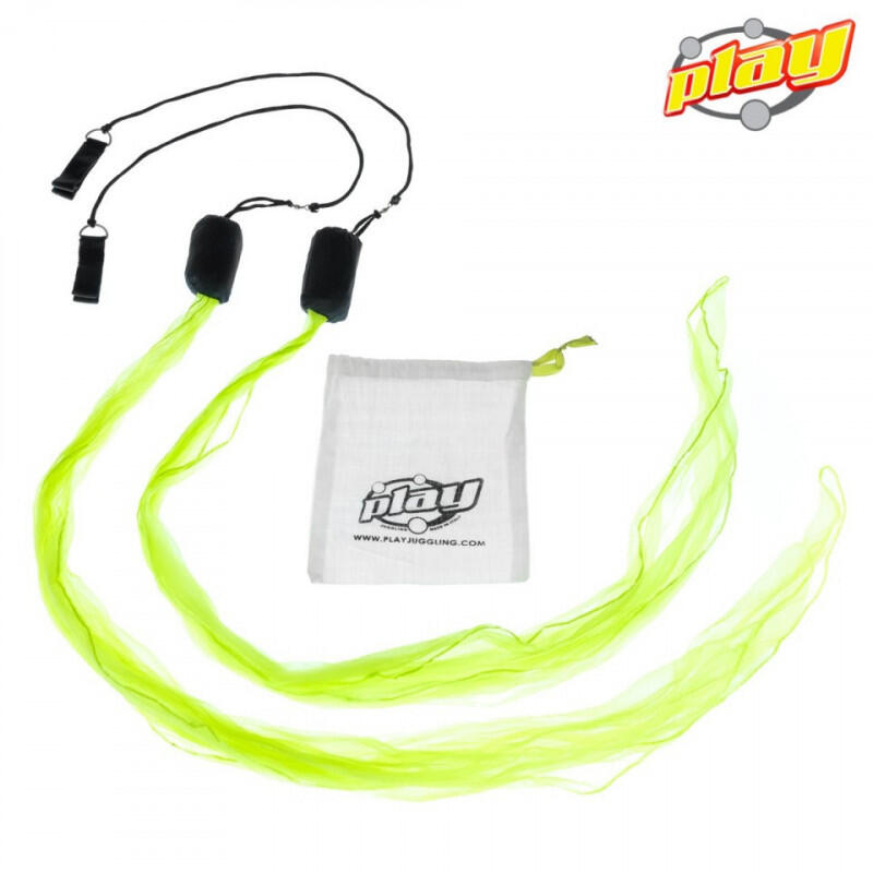 Play Juggling - Poi Soft Foulards (bolas)-play Juggling- Vert Uv - Poï - Vert - No Size - Decathlon