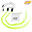 Poi soft foulards (bolas)-Play juggling- vert uv