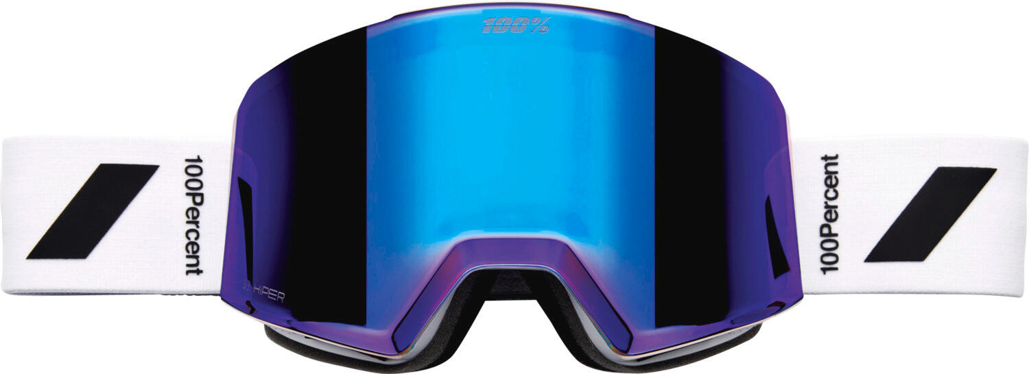 Norg Hiper Goggle White -Mirror Violet 2/4