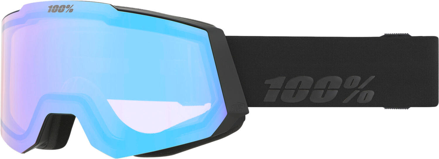 SNOWCRAFT HiPER Goggle Black/Green - Mirror Green Lens 2/4