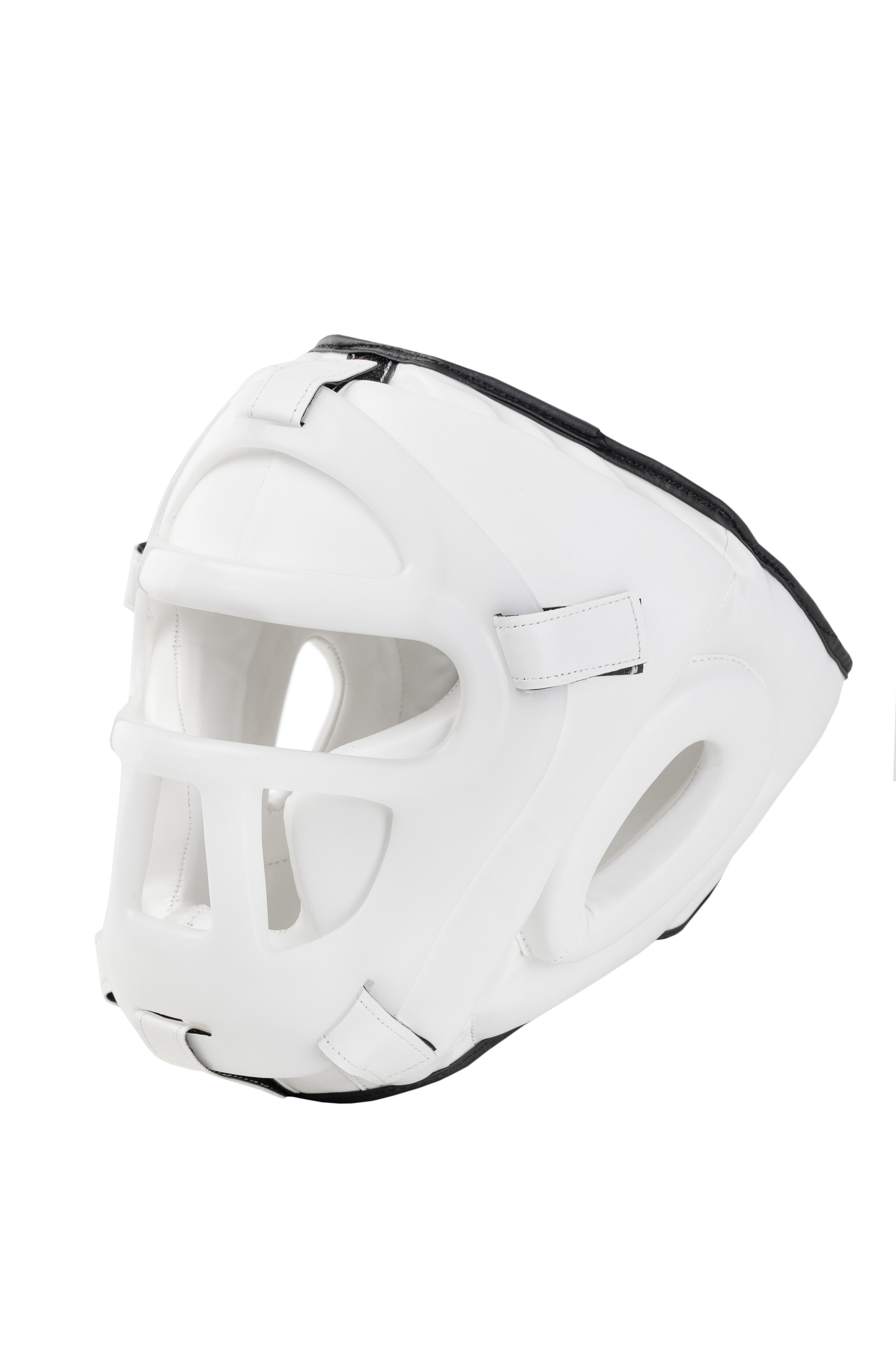 Kask bokserski z maską biały Evolution 2/7
