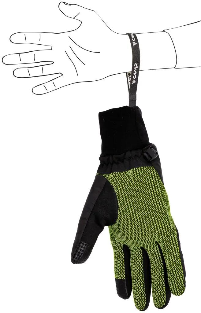 Camp G Air Handschuhe Schwarz Gelb 4/5