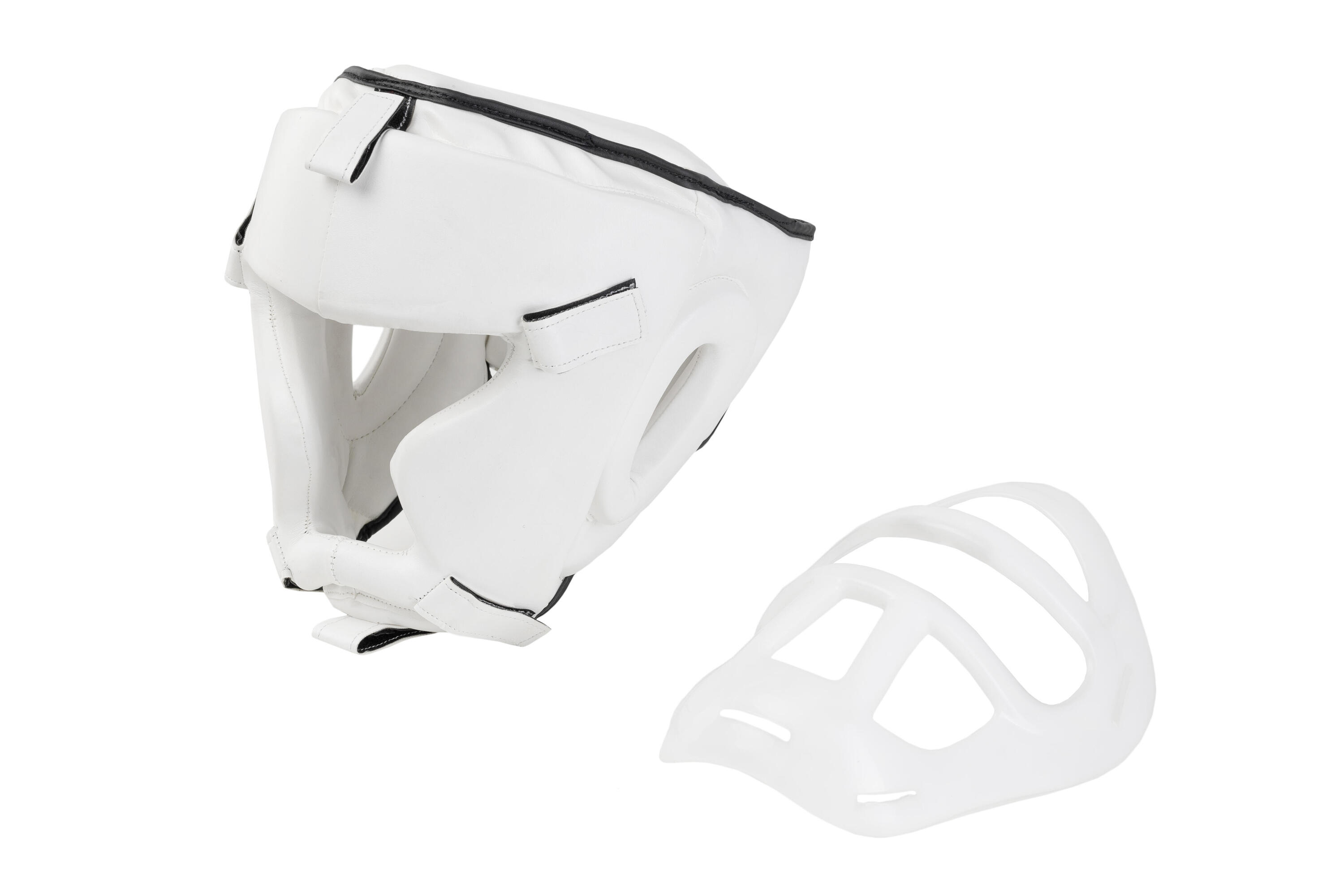 Kask bokserski z maską biały Evolution 5/7