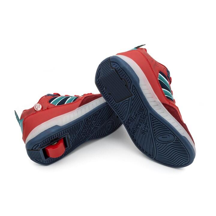 Chaussures à Roulettes BREEZY ROLLERS LED 2195701 unisexe rot