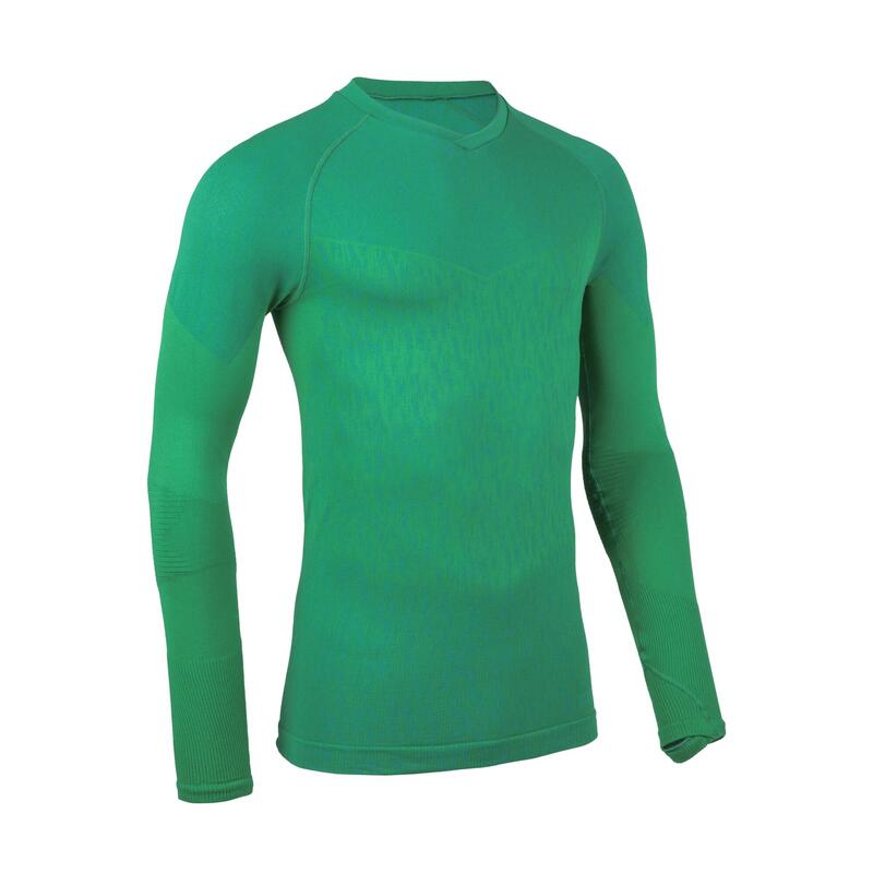 Kvc Wingene THERMOSHIRT MET LANGE MOUWEN VOOR volwassenen groen