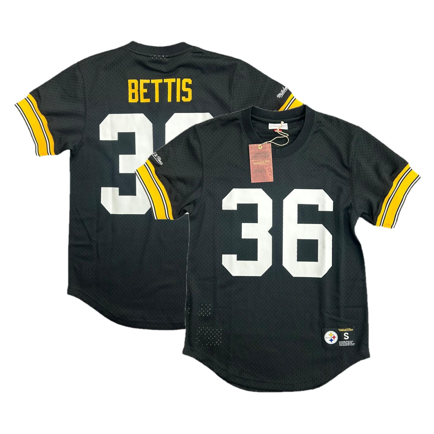 Pittsburgh Steelers Men s Jersey NFL Mitchell Ness Jerome Bettis 36 Edition MITCHELL NESS Decathlon