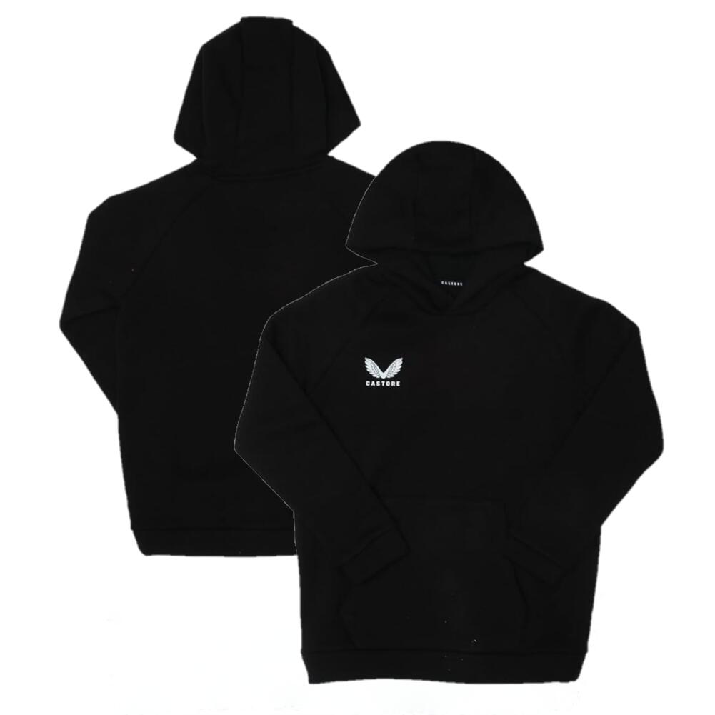 CASTORE Castore Kid's Training Hoodie Brush Back Pullover Long Sleeve