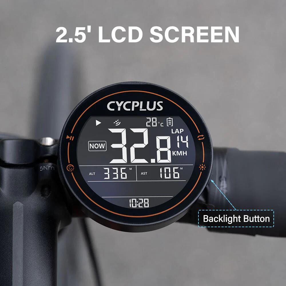Fahrradcomputer M2 Kabellos mit LCD Bildschirm 3/6