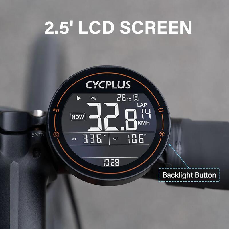 Licznik rowerowy z GPS Bluetooth ANT+ CYCPLUS M2