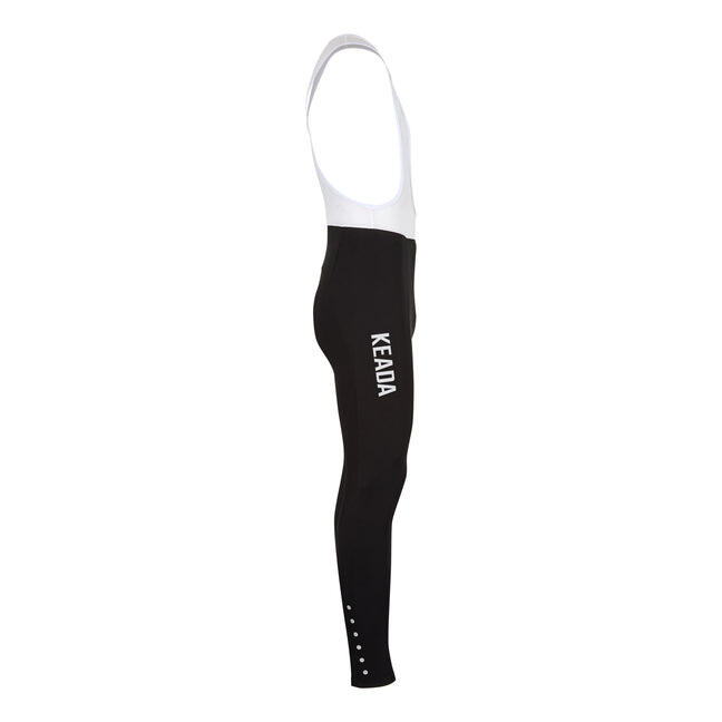 Womens Essential Cycling Bib Tights - Black 2/4