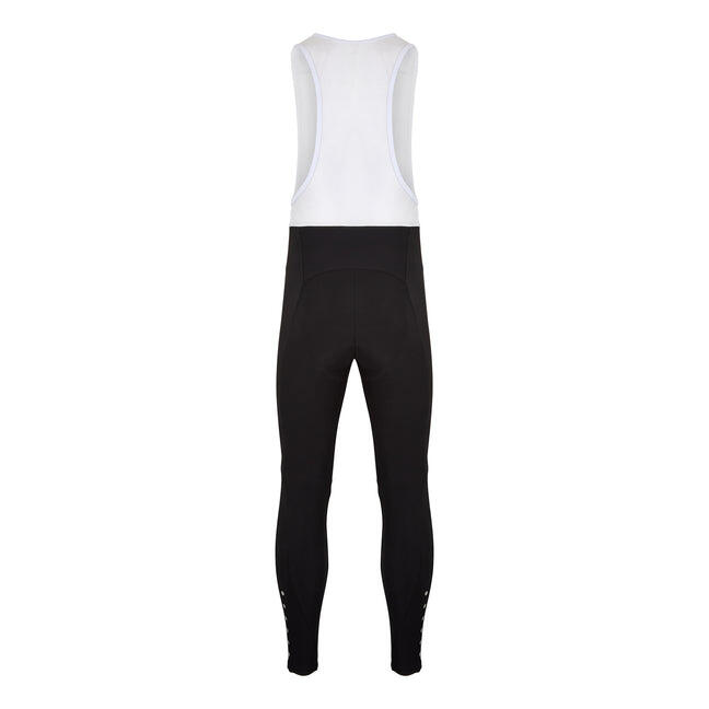 Womens Essential Cycling Bib Tights - Black 3/4