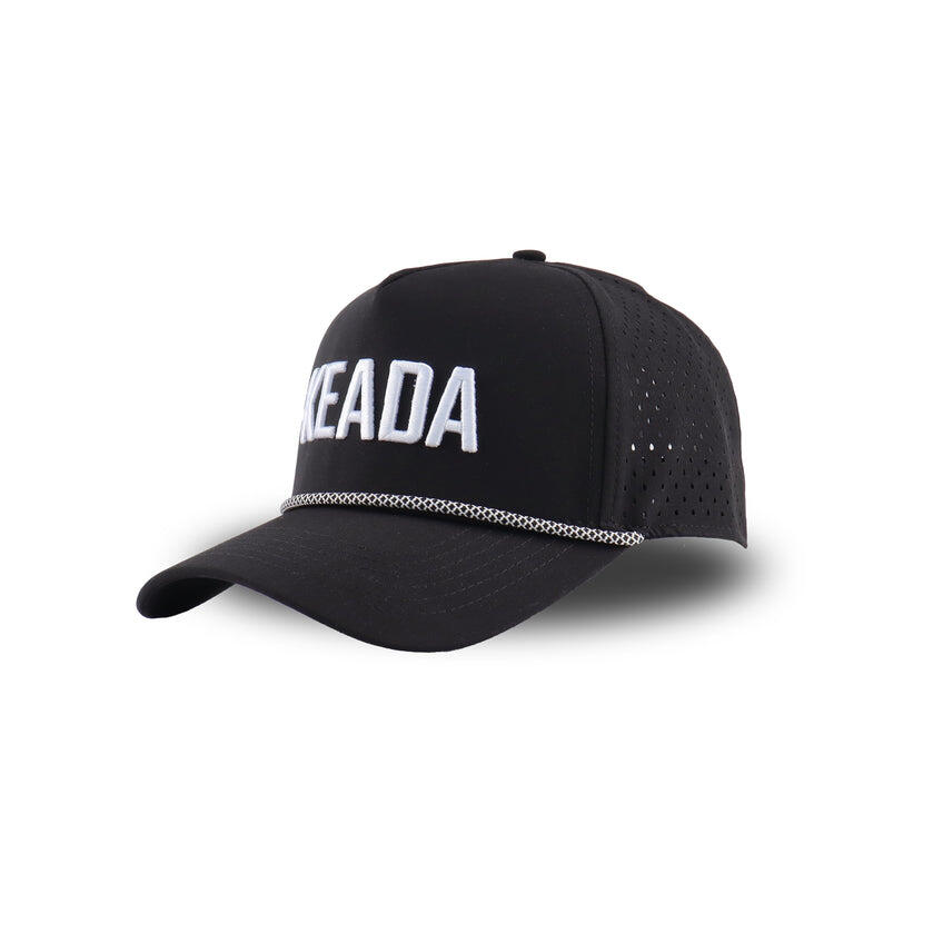 Essential Golf Hat - Black 3/6