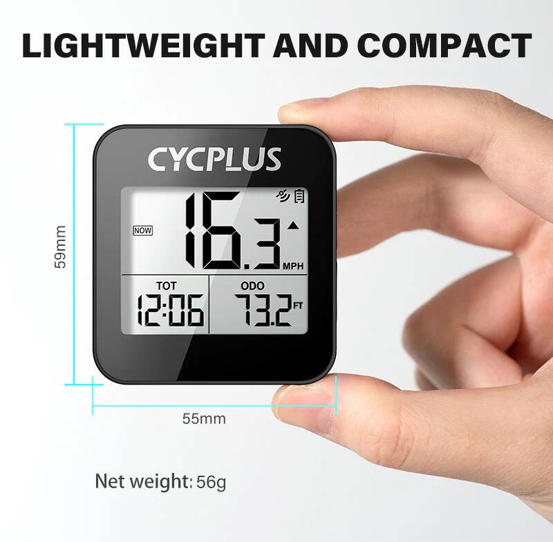 Licznik rowerowy z GPS - CYCPLUS G1 thumbnail