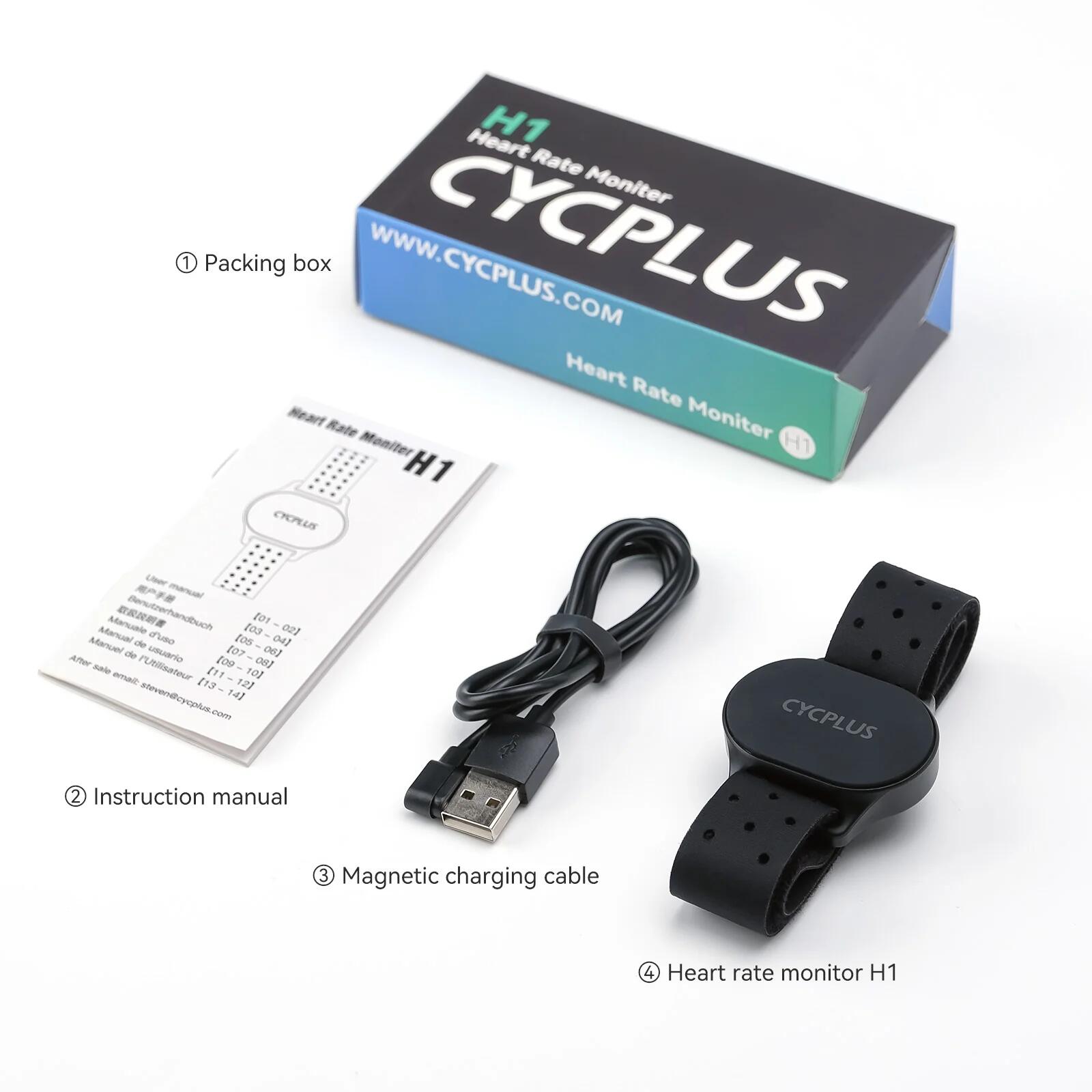 Sensore di frequenza cardiaca H1 Sensore di pulsazioni Bracciale Monitor fitness 6/7
