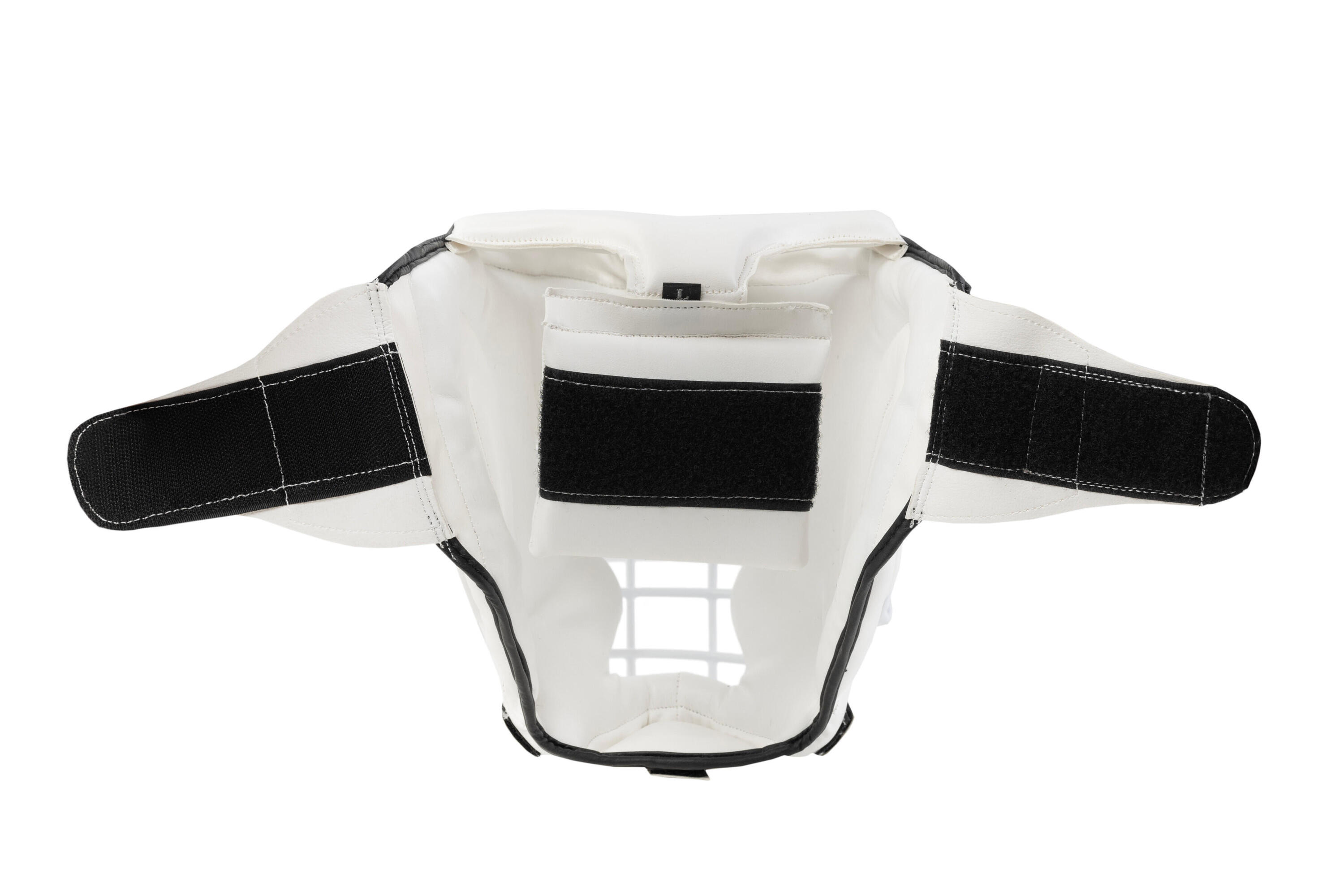 Kask bokserski treningowy biały z kratą Evolution 4/7