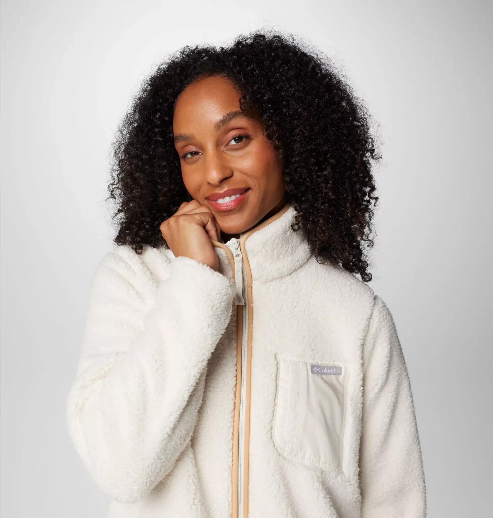COLUMBIA Veste Sherpa West Bend™ II Femme - Chalk 3/7