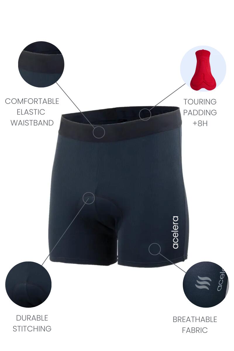 Fietsonderbroek met Zeem Fietsbroek Fietsondergoed Wielerbroek Fietsboxer