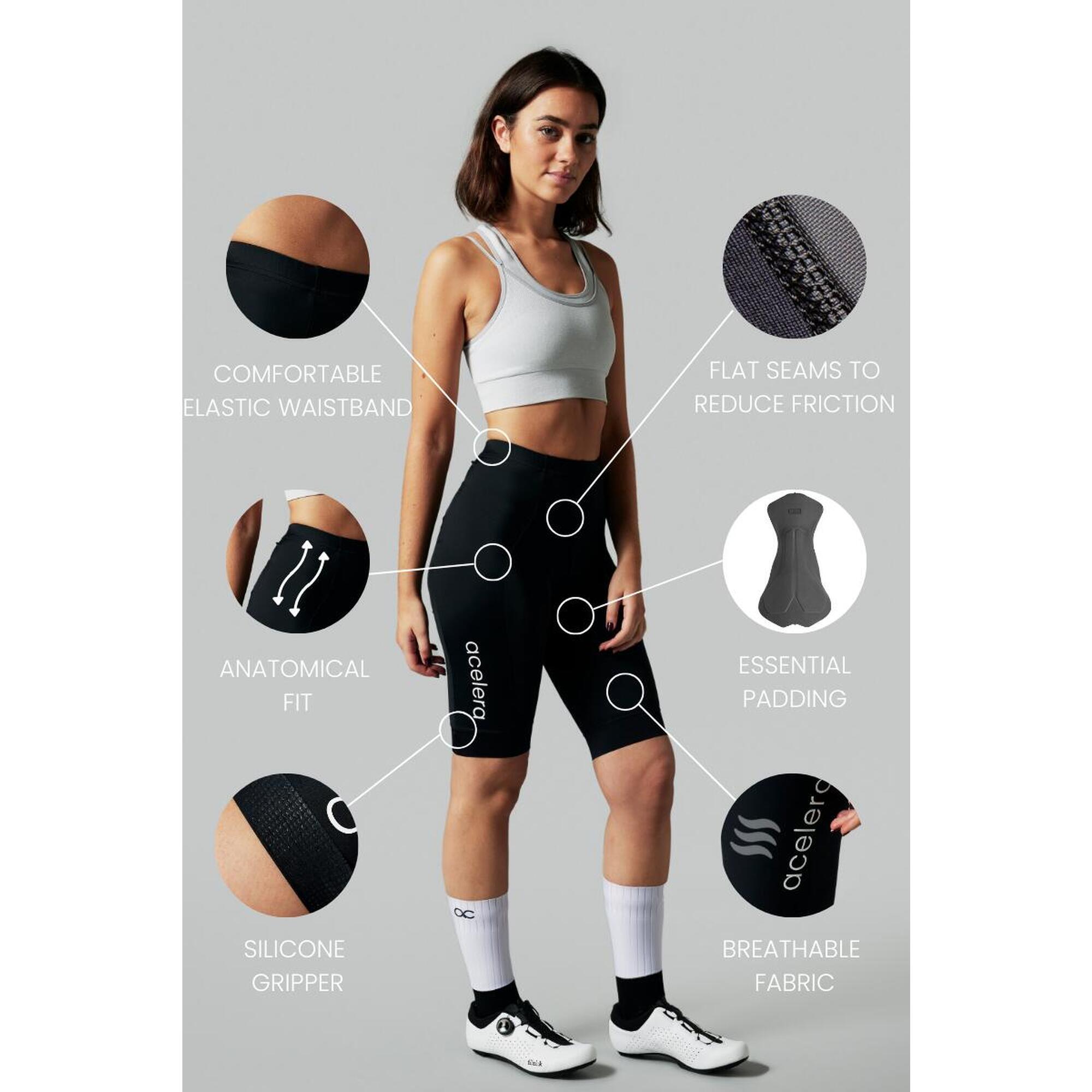 Cuissard de vélo route femme - Pantalon de cyclisme - VTT