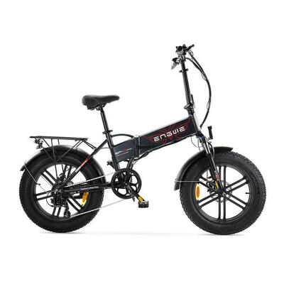 Bicicletta elettrica pieghevole engwe ep-2 pro 250w - nero