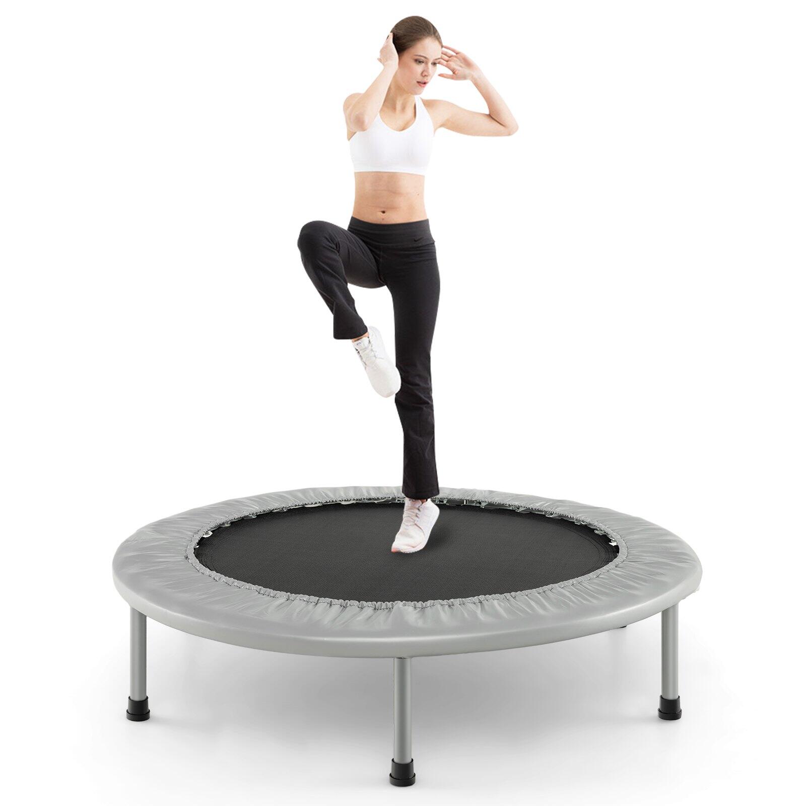 Mini Folding Kids Trampoline Portable Recreational Rebounder