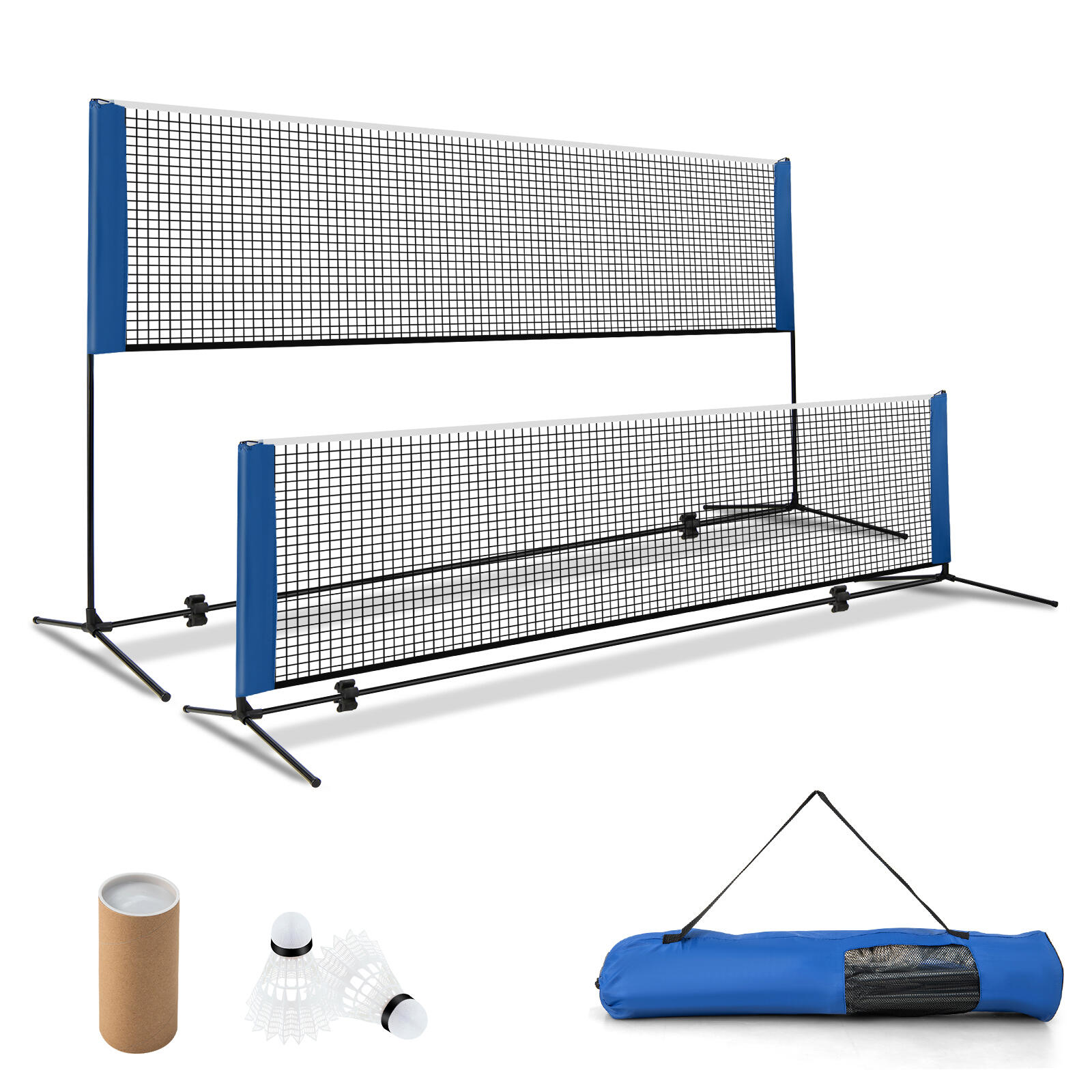 Adjustable Badminton Volleyball Net Set for Backyard