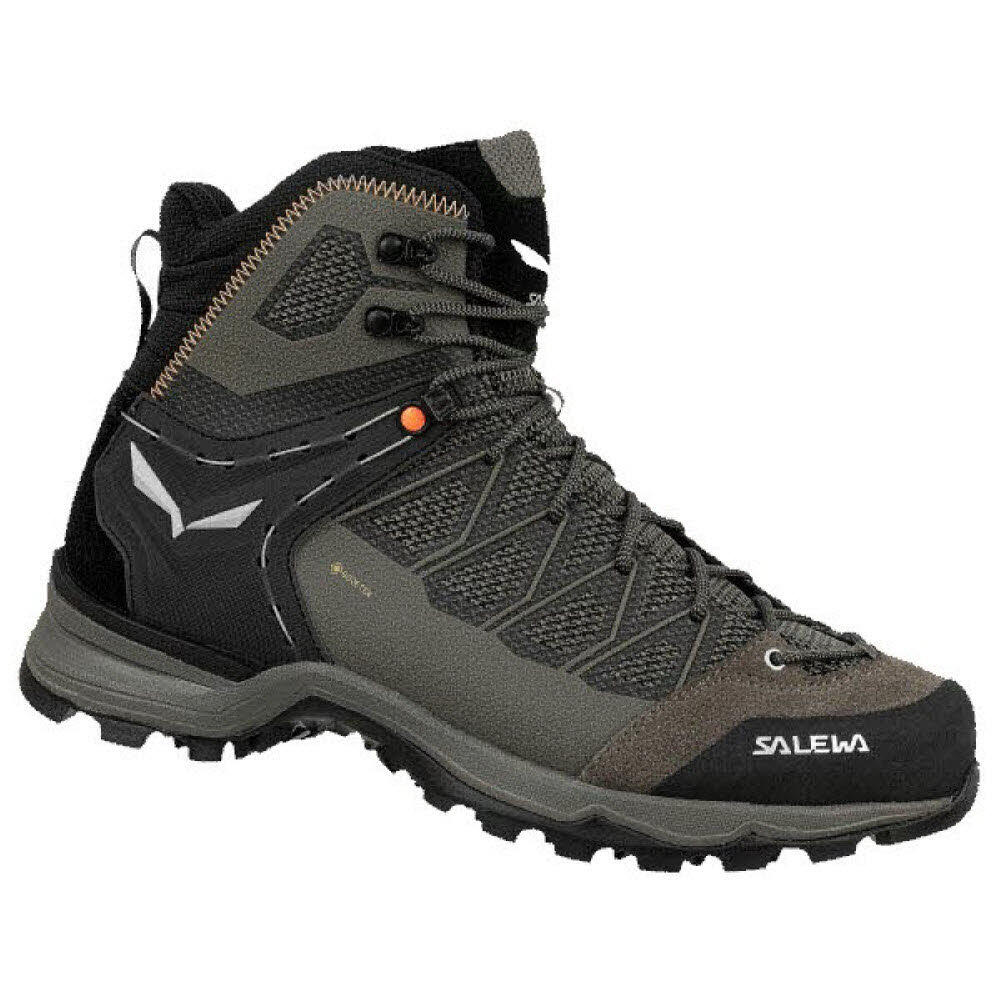 Salewa - Chaussures De Randonnée Hommes Salewa Trainer Liteid Gtx Khaki - Chaussures De Sport - Gris - 44 - Decathlon