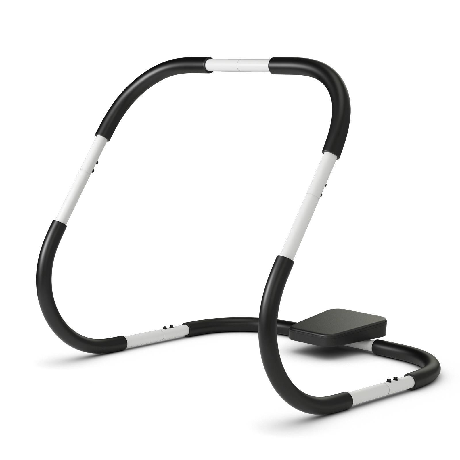 Ergonomic and Portable AB Fitness Trainer with Padded Headrest