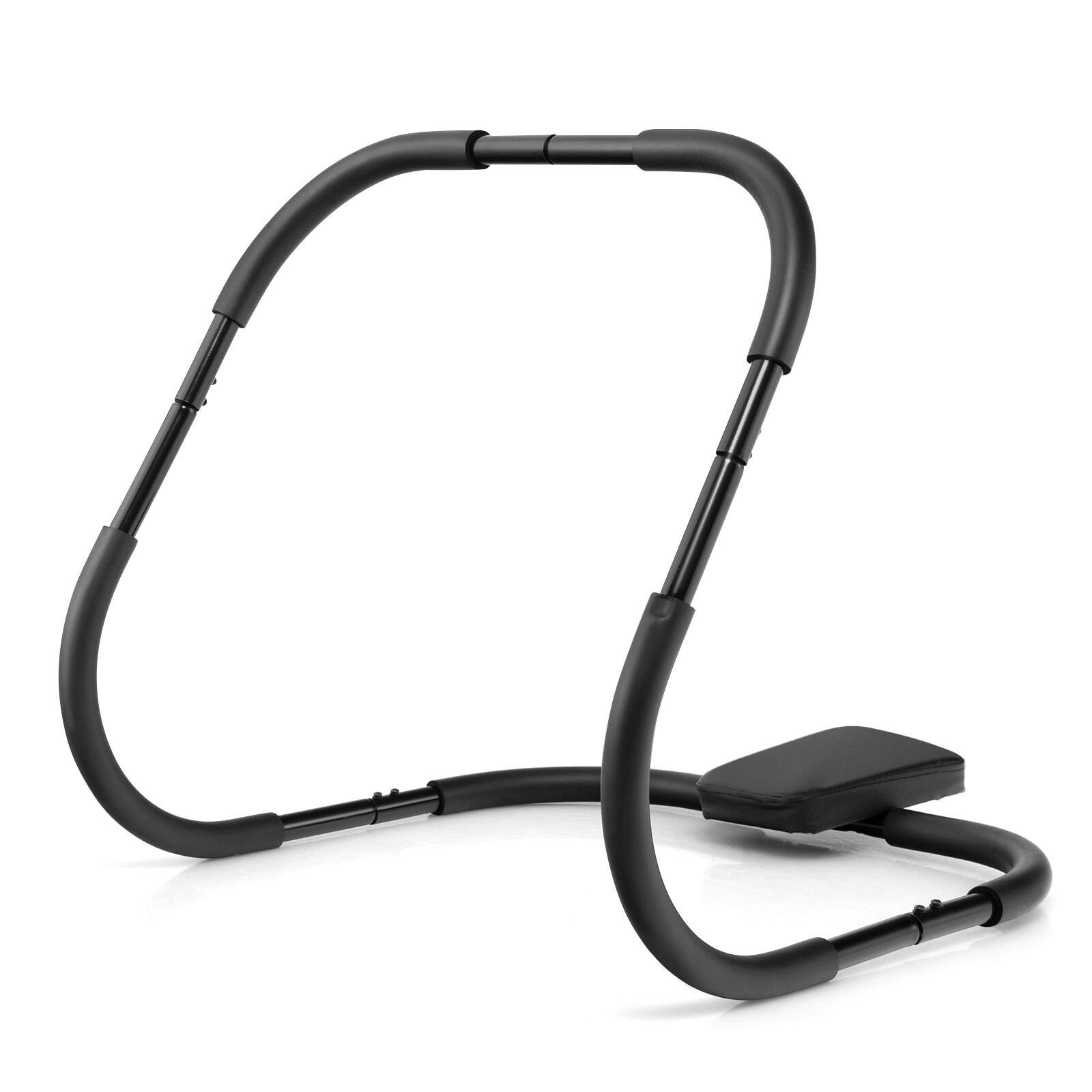 Ergonomic and Portable AB Fitness Trainer with Padded Headrest