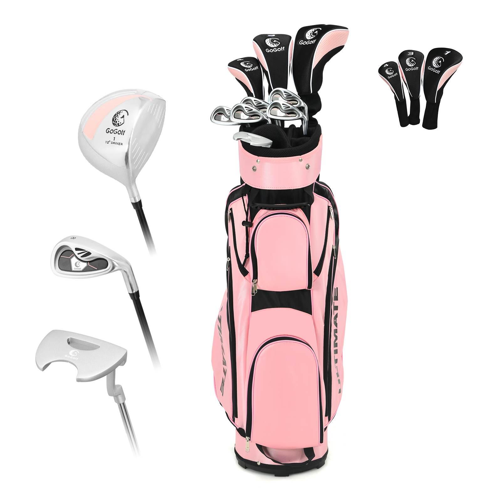 Ladies Complete Golf Club Set with Driver and Stand Bag