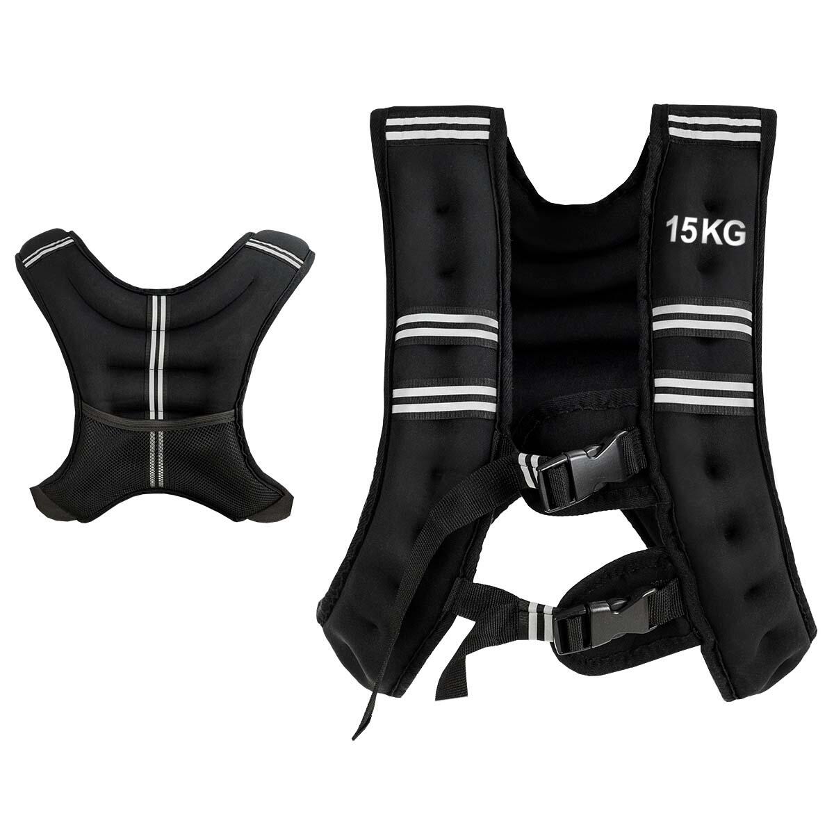 Training Vest with Adjustable Buckles and Net bag for Strengthening Muscles