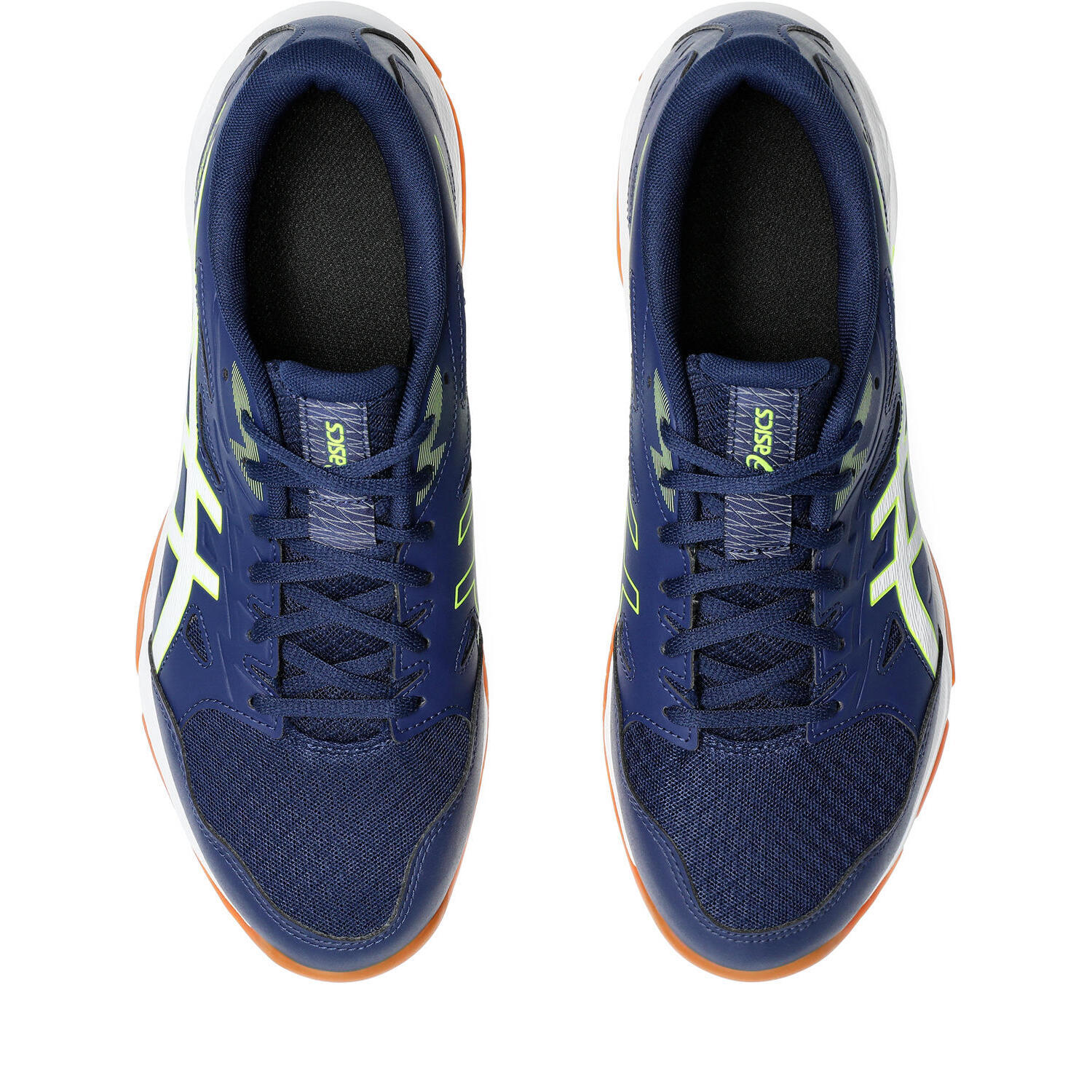 Zapatillas Indoor Hombre- ASICS Gel Rocket 11 - Blue Expanse/Safety Yellow 7/7