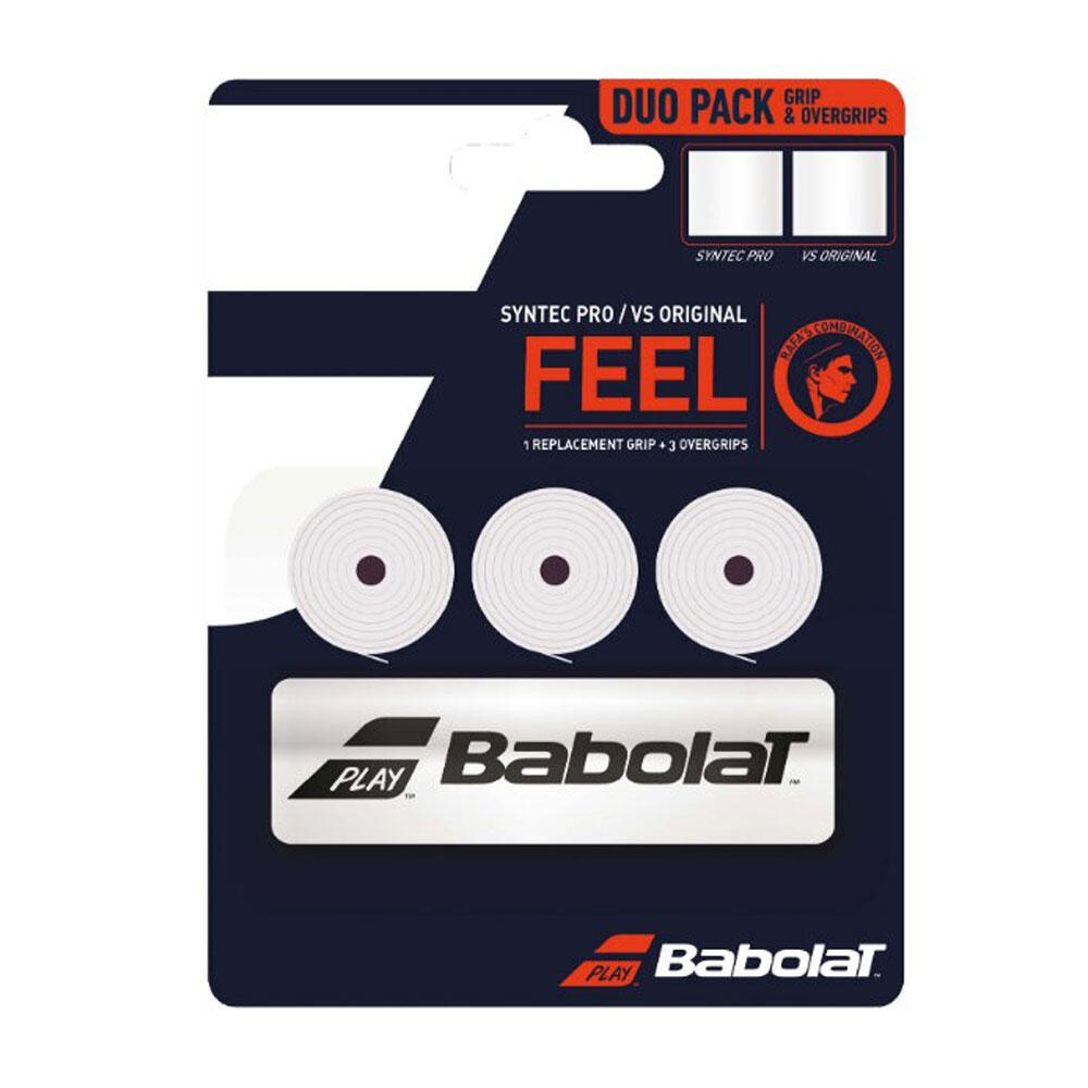Grip Babolat Syntec Pro X1 Vs Original X3 Blanc 2/2