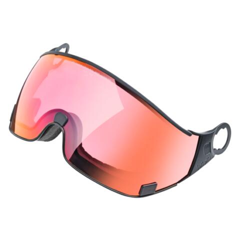 Corao+ Ski Helmet with DL Vario Polarised Red Mirror Visor 2/3