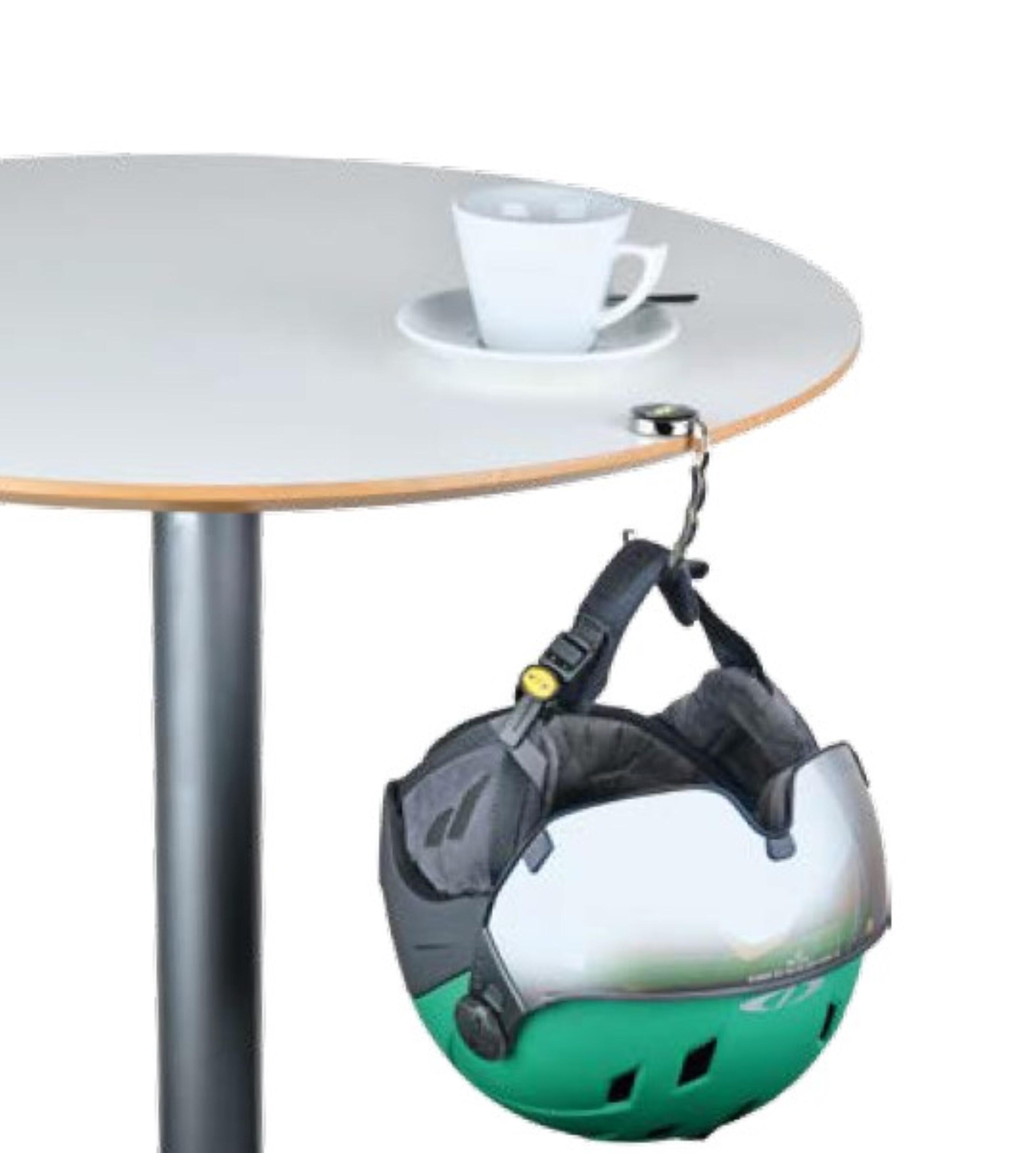 Zubehör Helmhalter am Tisch oder Theke 2/2