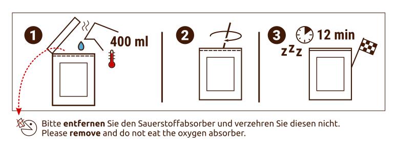 CONVAR™ Feldküche Nudeln Bolognese (150g) Trekkingnahrung 3/6
