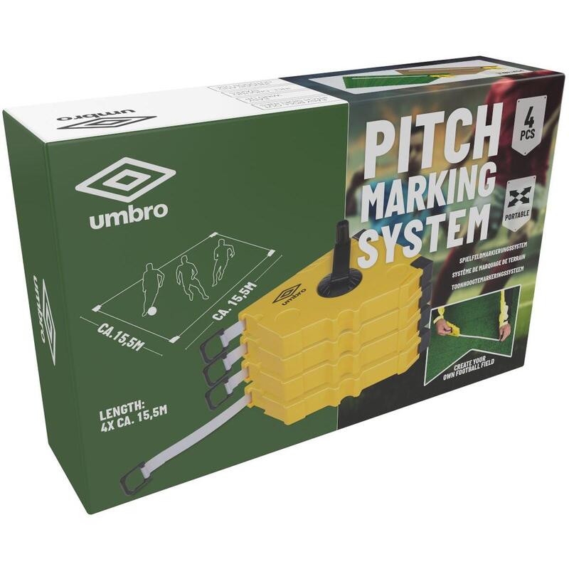 Znaczniki wyznaczające pole gry Umbro 4x15,5m