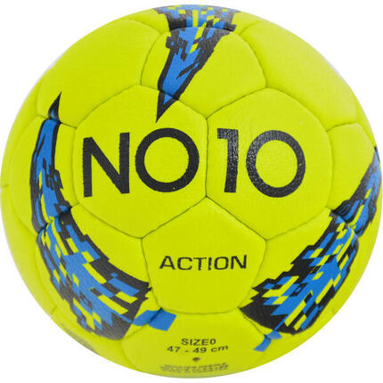 Ballon de handball NO10 Action taille 0 jaune